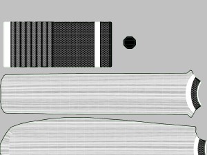 cricket bat Modelo 3D