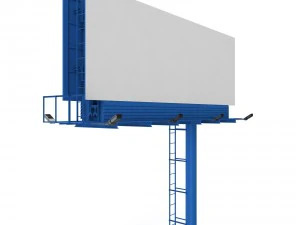 billboard 3D Model