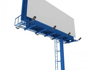 billboard 3D Model