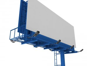 billboard 3D Model