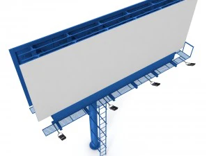 billboard 3D Model