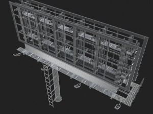 billboard 3D Модель