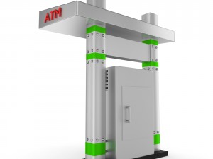 atm cash machine 3D Model
