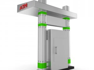 atm cash machine 3D Model