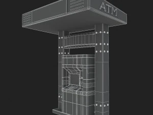 atm cash machine 3D Model