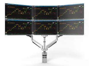 6-monitors Modelo 3D