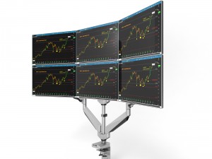 6-monitors 3D Model