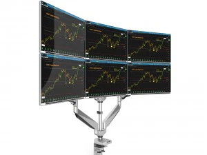 6-monitors 3D Model