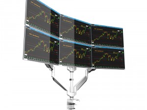 6-monitors 3D Model