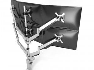 6-monitors 3D Model