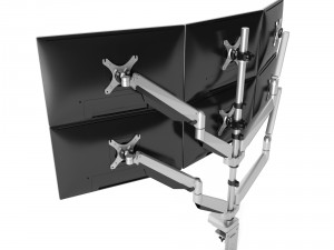 6-monitors 3D Model