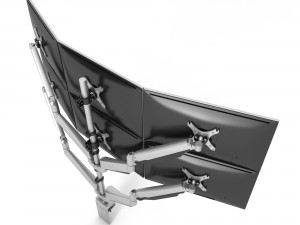 6-monitors 3D Model