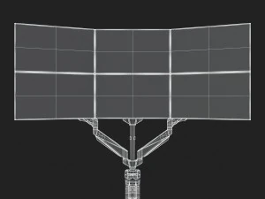6-monitors 3D Model