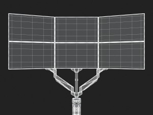6-monitors 3D Model