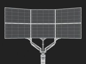 6-monitors 3D Model