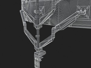 6-monitors 3D Model