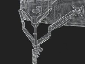 6-monitors 3D Model