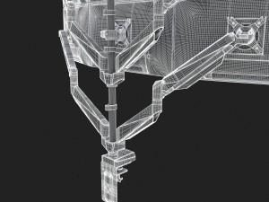 6-monitors 3D Model