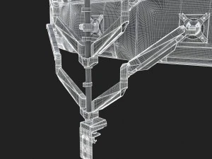 6-monitors 3D Model