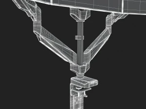 6-monitors 3D Model