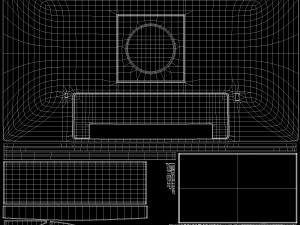 6-monitors 3D Model