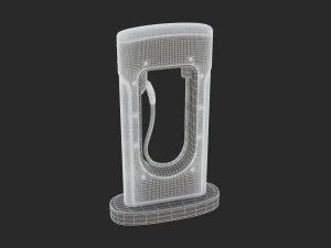 tesla charging station module 3D Model