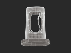 tesla charging station module 3D मॉडल