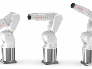 generic robotic arm industrial Model 3D