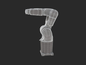 generic robotic arm industrial Model 3D