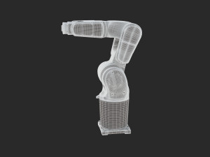 generic robotic arm industrial Model 3D