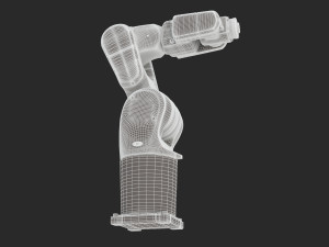 generic robotic arm industrial Model 3D