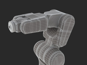 generic robotic arm industrial Model 3D