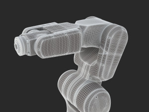 generic robotic arm industrial Model 3D