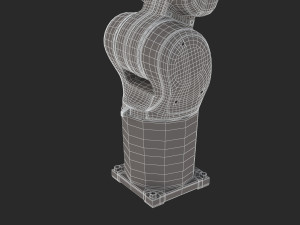 generic robotic arm industrial Model 3D