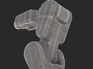 generic robotic arm industrial Model 3D
