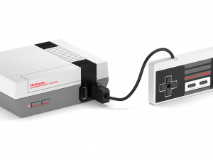 nintendo entertainment system 3Dモデル