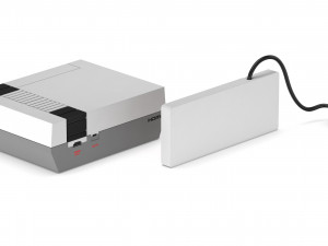 nintendo entertainment system 3Dモデル