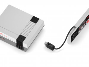 nintendo entertainment system 3Dモデル