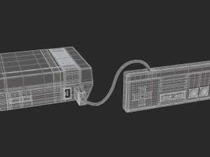 nintendo entertainment system 3Dモデル