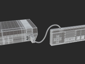 nintendo entertainment system 3Dモデル