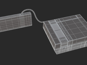 nintendo entertainment system 3Dモデル