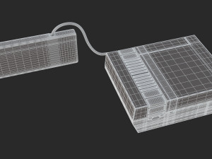 nintendo entertainment system 3Dモデル