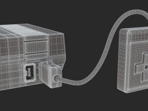 nintendo entertainment system 3Dモデル
