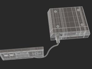 nintendo entertainment system 3Dモデル