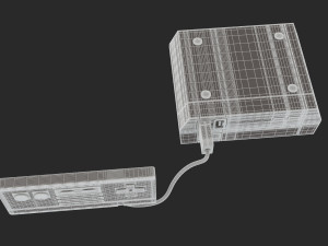 nintendo entertainment system 3Dモデル