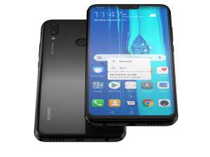 huawei y9 2019 black 3D Model
