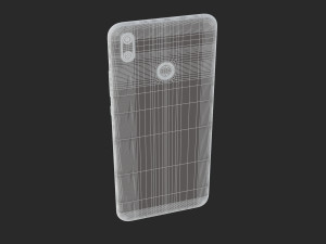 huawei y9 2019 black 3D Model