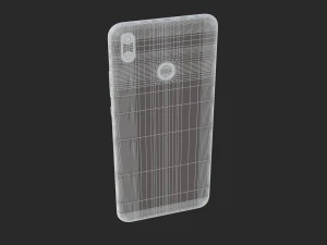 huawei y9 2019 black 3D Model
