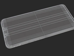 huawei y9 2019 black 3D Model