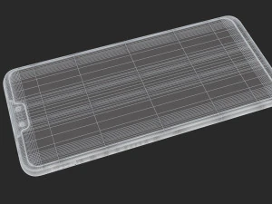huawei y9 2019 black 3D Model